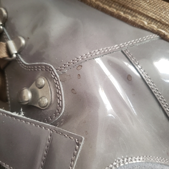 Brunello Cucinelli Patent Leather Hightop Sneakers. - Picture 11 of 15